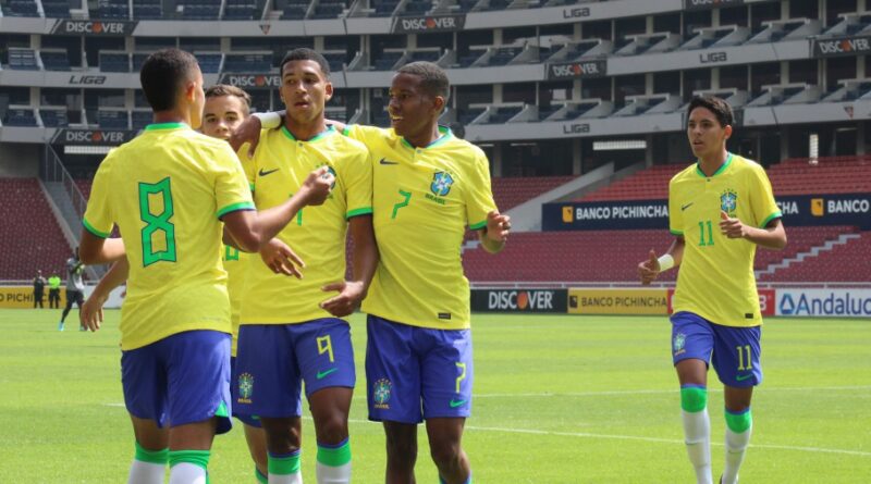 Brasil garante vaga no Mundial Sub-17 após empate com o Equador na altitude