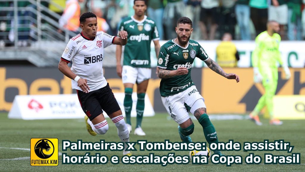Palmeiras x Tombense: onde assistir, horário e escalações na Copa do Brasil